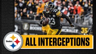 HIGHLIGHTS: ALL Steelers INTERCEPTIONS from 2019 regular season | Pittsburgh Steelers