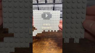 Day 556 of building a silver play button out of LEGO until I get a real one #lego #playbutton #short