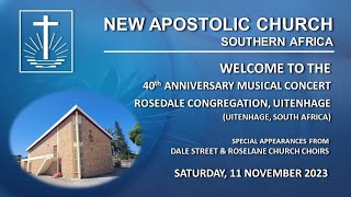 NAC Rosedale - Uitenhage Congregation 40th Musical Concert