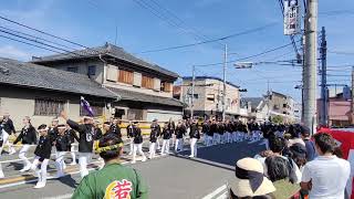 【HD高画質】岸和田だんじり祭 やりまわし 上町 だんじり 1 令和4年 2022年‎9月‎16‎日