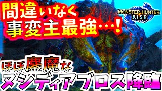 モンハンライズ//この火力調整、開発やってくれたな...。初見ソロ双剣で「重大事変ヌシディアブロス」討伐するも、久しぶりの超強化個体に集中し過ぎてしまう。【MHRise/モンスターハンターライズ