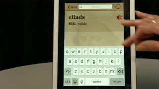 "Eliads" - Audio Shakespeare Pronunciation App