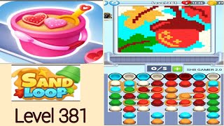 🏖️ Sand loop level 381 solution and walkthrough for gameplay