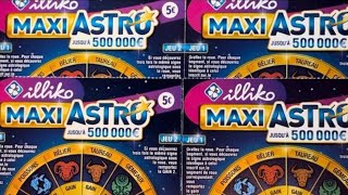 🍀GRATTAGE DU NOUVEAU JEU FDJ !! LE MAXI ASTRO 💰🤑