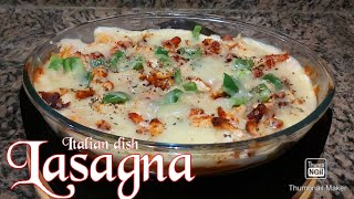 Bread chicken Lasagna /easy recipe/Italian dish/എല്ലാവർക്കും എളുപ്പത്തിൽ ചെയ്യാവുന്ന ചിക്കൻ ലസാനിയ