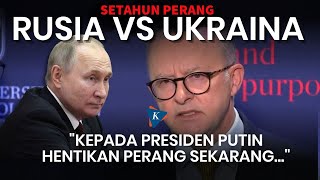 Dukungan Australia untuk Ukraina dalam Memperingati Setahun Invasi Rusia