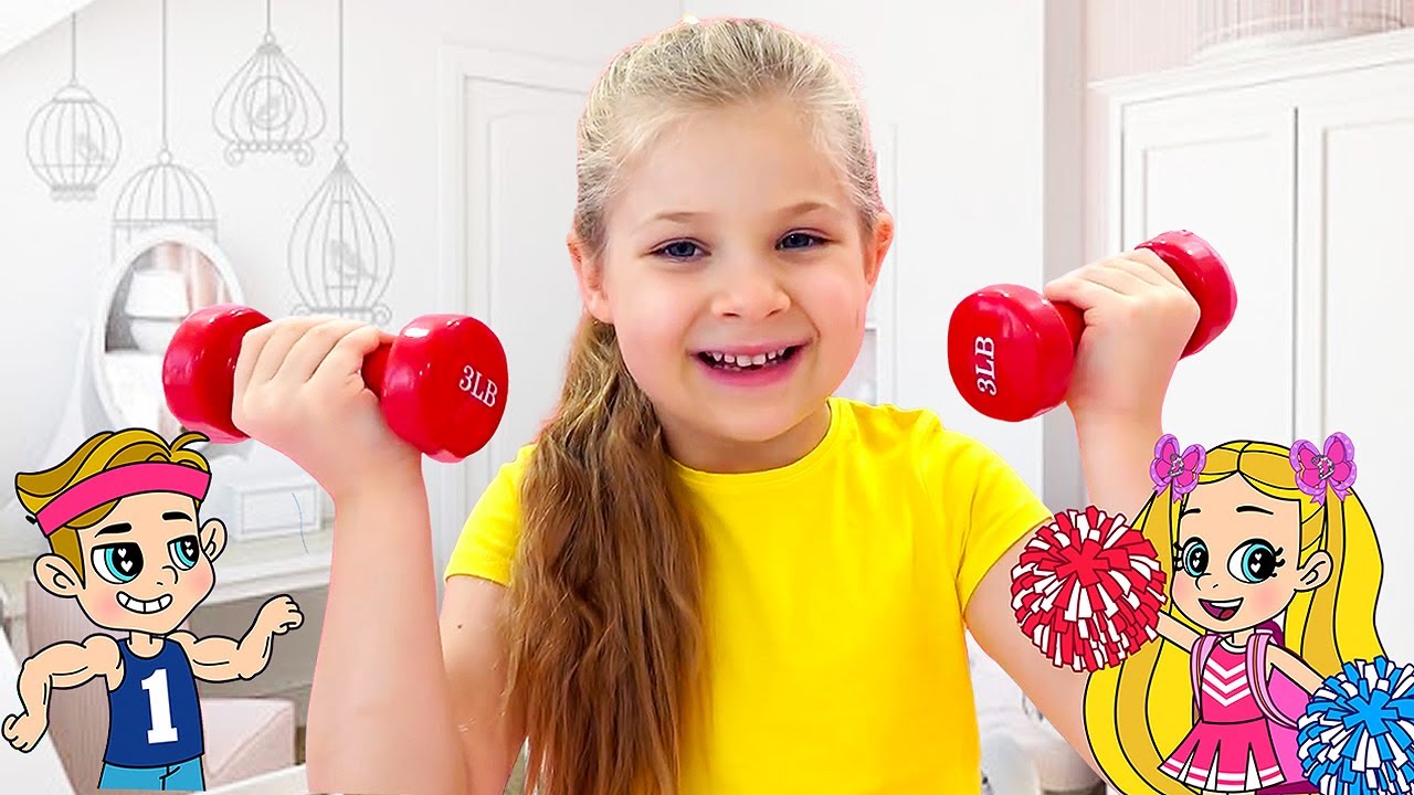 Diana And Roma Play Fun Sports And Exercise Adventure Youtube Diana And Roma Play Fun Sports And Exercise Adventure Youtube