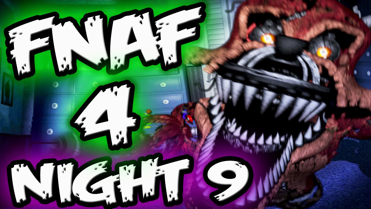 FNAF 4 ENDING || NIGHT 9 SECRET || Five Nights At Freddy's 4 Ending ...