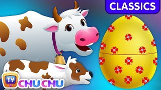 ChuChu TV Classics - Learn Baby Farm Animals & Animal Sounds | Surprise Eggs Wildlife Toys