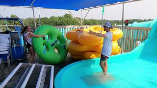 Tornado Water  Slide at Funtown Splashtown   Saco,  Maine