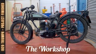 1929 Triumph 500 - project COMPLETE / ep333