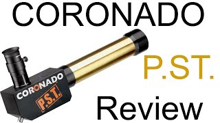 Coronado Personal Solar H-Alpha Telescope ( PST ) Review! What can you expect to see???