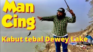 Man Cing Amerika// Pagi Kabut tebal dan Cuman Ikan Bluegill kecil Dewey Lake,Prestonsburg Kentucky