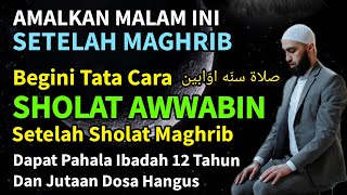 Amalkan Malam Ini Setelah Maghrib !! Begini Tata Cara Sholat Sunnah Awwabin