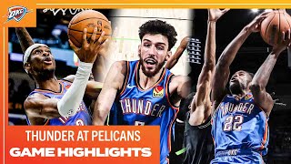 OKC Thunder at New Orleans Pelicans | Game Highlights | January 26, 2024