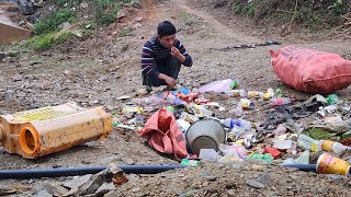 Homeless boy finds food under the dump#lýtựlập