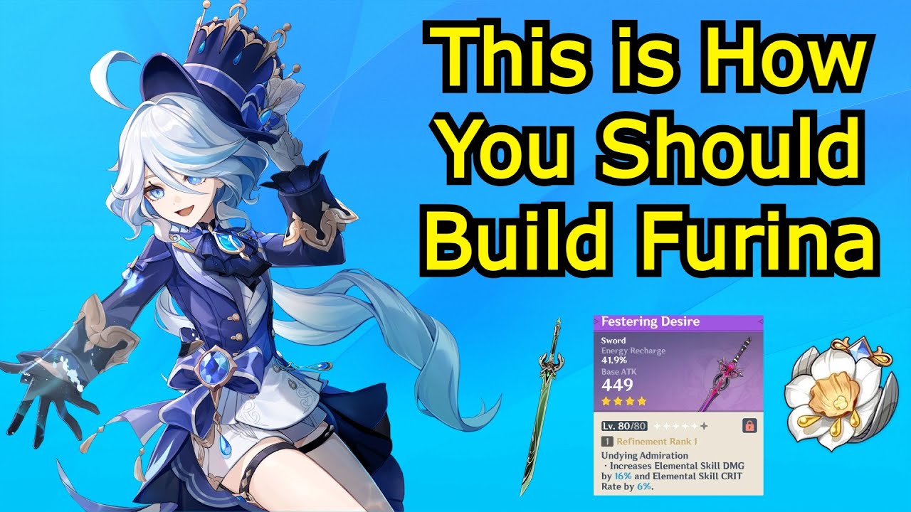 Furina Build Guide | Artifacts | Stats | Weapons - YouTube