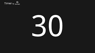 30 Second Countup Timer