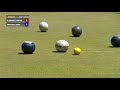 2022 final burnside pairs bowls