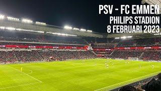 #6 PSV Eindhoven - FC Emmen | 8 februari 2023