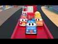 Super Drill vs. Robot Fire Truck! Who is the strongest  Cars & Trucks Rescue for Kids