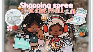 *AESTHETIC*shopping spree at the mall... 💸🛍🍓{with voice*🎙*} || toca.._..Gohar0||