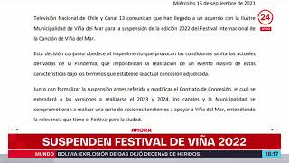 Declaración Pública de TVN y Canal 13 | 24 Horas TVN Chile