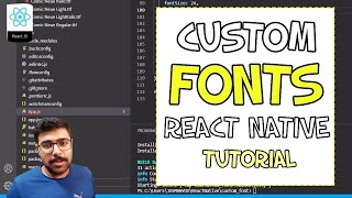 Custom Fonts In 5 Steps | React Native | Android