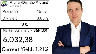 Comparison: S\u0026P 500 \u0026 Food Stock ADM! WHO WINS?