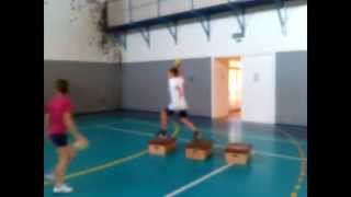 D.I.P.E.  Handball 3 step jump shooting 1.Kézilabda 3 lépésből felugrásos lövés 1.