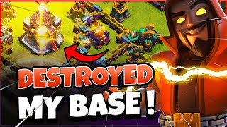 Fan Destroyed My Base with TH15 Blizzard Lalo in Clash of Clans