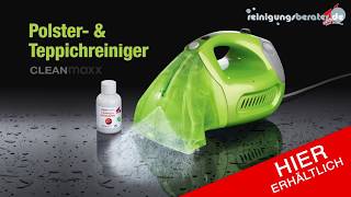 CLEANmaxx Hand Polster- und Teppichreinigungsgerät bei www.reinigungsberater.de