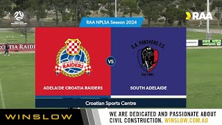 RD15 #RAANPLSA 2024 Highlights | Adelaide Croatia Raiders vs South Adelaide