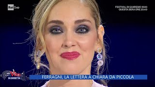 La lettera di Chiara Ferragni a Chiara da piccola - La Vita in Diretta - 08/02/2023