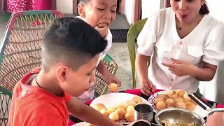 64 panipuri challenge😇 with family || पानी पुरि जस्ले जित्छ Rs 500