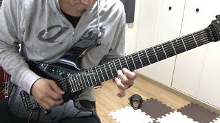 J.S.バッハ - 6つの小前奏曲 第3番 ニ短調 ［Little Prelude in D Minor, BWV 935］(Electric Guitar Cover)