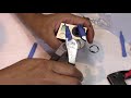 How to replace the lens on a Gopro Hero 3+ Silver.