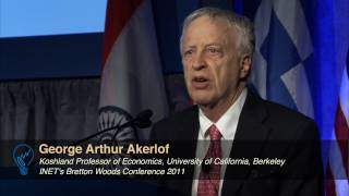 George Akerlof: Rising to the Challenge - INET Panel Discussion  (1 of 5)