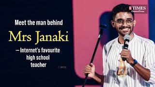 Meet the man behind Mrs Janaki, internet's favourite high school teacher | Abishek Kumar