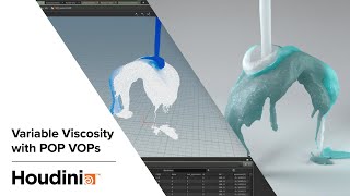 Houdini Variable Viscosity tutorial