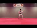 3ème poomsé taekwondo taekeug sam jang