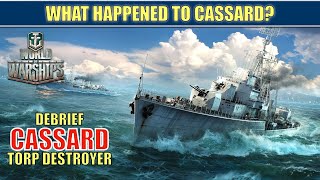 What happend to French Tier X Cassard - Torpedo Ship #worldofwarships