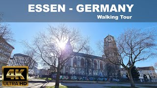 🇩🇪  ESSEN  GERMANY   Walking Tour   4K UHD