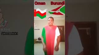 #Oman# : Igihugu ca Oman gifise idrapeau Risa n'iryuburundi🇧🇮 Irabire nawe