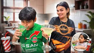 Ghar pe banai Cold Drink