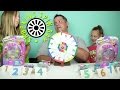 Spin the Wheel How Many Shopkins Will We Open? Shopkins Spin Day