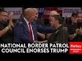 BREAKING NEWS: National Border Patrol Council Endorses Trump, Slams Kamala Harris At Arizona Rally