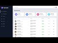 Create Responsive Admin Dashboard Using HTML CSS & JavaScript | Dashboard Template Design