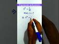 Find x | Exponents and powers|