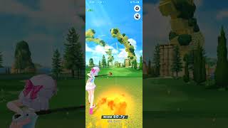 白貓GOLF 自由配對1人 阿斯托拉球場  HOLE9 (角色)緹娜 老鷹球(EAGLE)演示